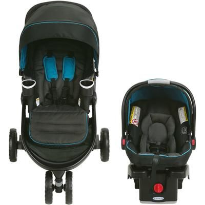 Graco Modes 3 Lite Travel System - Poseidon
