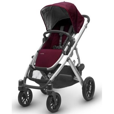 UPPAbaby 2017 VISTA Stroller - Dennison (Bordeaux/Silver) - OPEN BOX RETURN