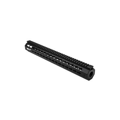 NcSTAR Vism M and P 15-22 Keymod Free Float Handguard Black 15 in Length VMP22FFKMR