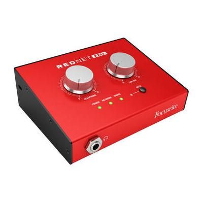 Focusrite RedNet AM2 Stereo Dante Headphone Amplifier and Line-Out Interface REDNET-AM2