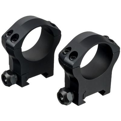 Warne Mountain Tech 7215M 30mm High Matte Scope Mount Rings Matte High 7215M