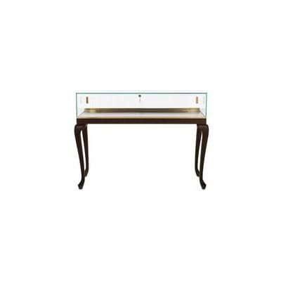 5' Width Queen Anne Tabletop Showcase