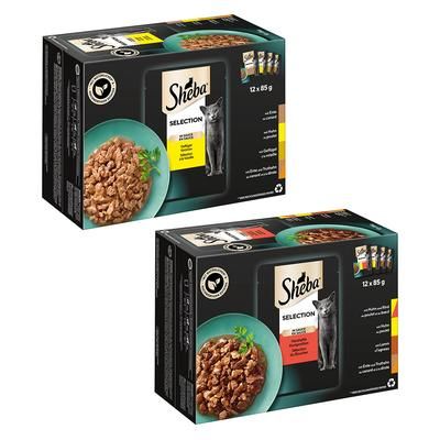 Sheba Variazioni Buste 96 x 85 g Umido per gatto - Selezione mista II