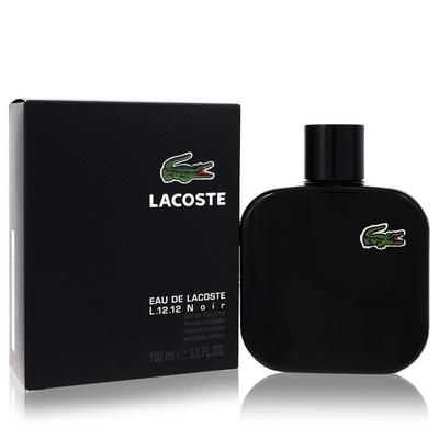 Lacoste Eau De Lacoste L.12.12 Noir For Men By Lacoste Eau De Toilette Spray 3.4 Oz