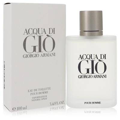Acqua Di Gio For Men By Giorgio Armani Eau De Toilette Spray 3.3 Oz