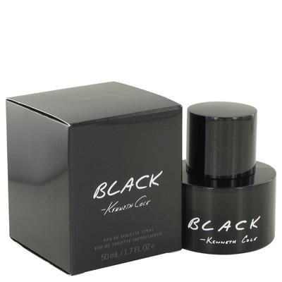 Kenneth Cole Black For Men By Kenneth Cole Eau De Toilette Spray 1.7 Oz