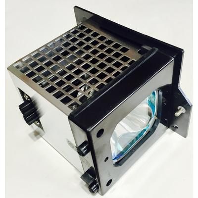 Jaspertronics™ OEM Lamp & Housing for the Hitachi LM500 TV with Osram bulb inside - 240 Day Warranty