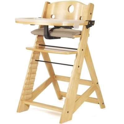 Keekaroo Height Right High Chair with Tray - Natural