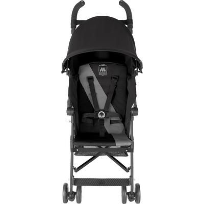 Maclaren Triumph Umbrella Stroller - Black/Charcoal - Silver Frame