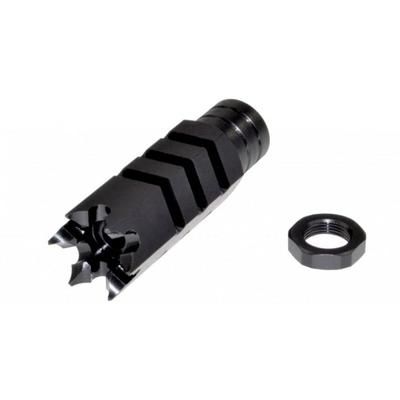 Sniper Muzzle Brake/Recoil Compensator for .223/5.56 NATO 1/2x28 Black ASMZ10