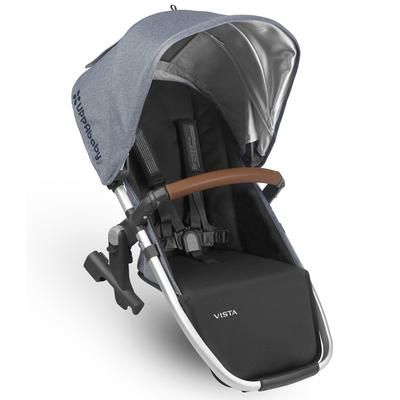 UPPAbaby 2018 / 2019 VISTA RumbleSeat - Gregory (Blue Melange/Silver/Saddle Leather)