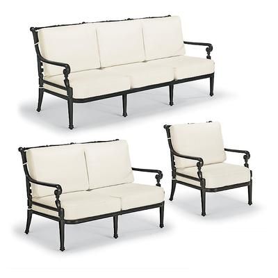 Carlisle Seating Replacement Cushions - Double Chaise, Standard, Guava - Frontgate
