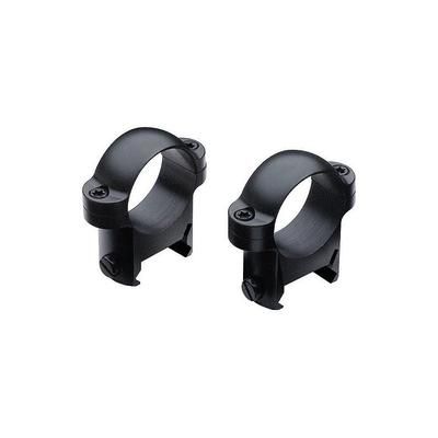 Burris Zee 1in Steel Rifle Scope Rings - Medium Black Gloss 420081