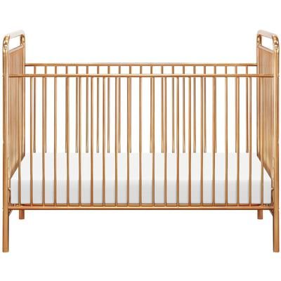 Babyletto Jubilee 3-in-1 Convertible Metal Crib - Gold