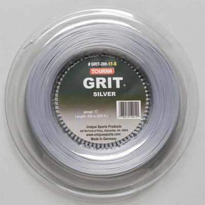 Tourna Grit Silver 17 660' Reel Tennis String Reels