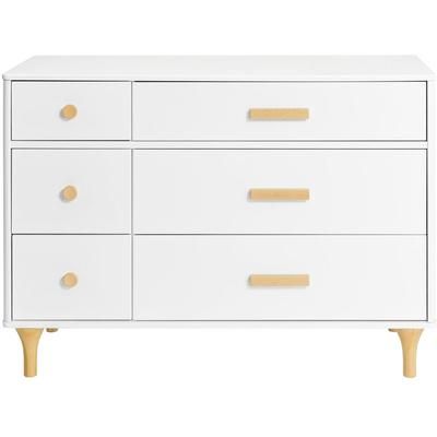 Babyletto Lolly 6-Drawer Dresser - White / Natural