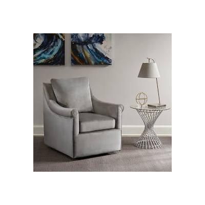 Madison Park Deanna Swivel Chair in Grey - Olliix MP103-0480