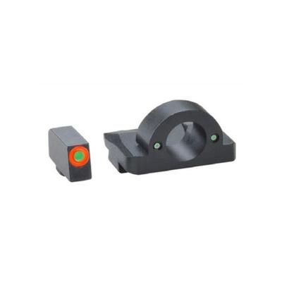 AmeriGlo GL5225 Ghost Ring Night Sight Glock 17/19/19x/26 Gen5 Green Tritium W/O