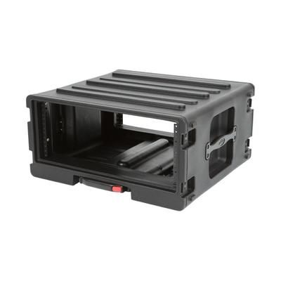 SKB Cases 4U Space Rack Stacks W/Roto Racks Wheels And Handle 1SKB-R4UW