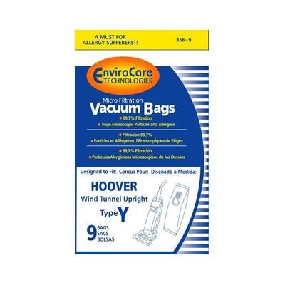 Hoover Type Y Replacement Microlined Bags, 9 pack