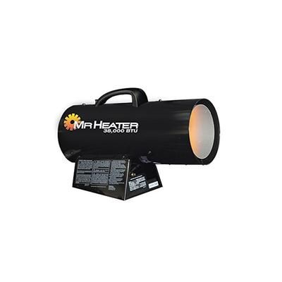 Mr. Heater Forced Air Propane Heater - 38000 BTU Black MH38QFA