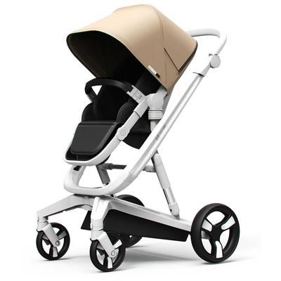 Milkbe Lullaby Auto Stopping Stroller - Gold