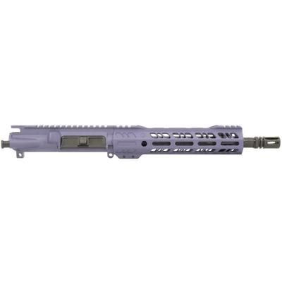 Grid Defense Complete Upper Receiver 7.62x39 10.5 inch Carbine Length 4150 Steel Light HBAR Barrel 1-10 Twist A2 Flash Hider Tactical Grape