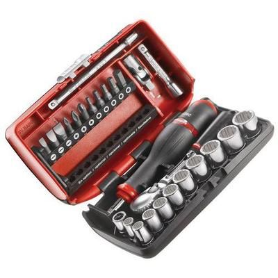 Facom 1 Coffret douilles 1/4 12 pans métrique - RL.NANO112 Facom