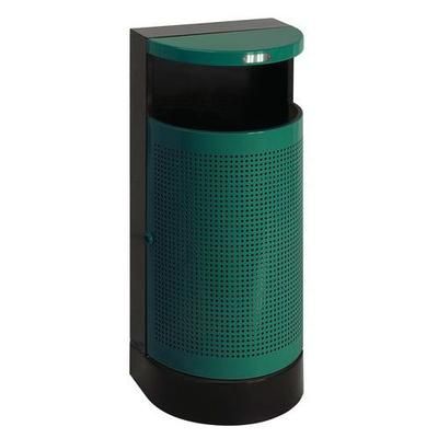 Poubelle D'extérieur 35l Vert - Vepabins