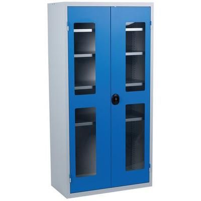 Armoire Haute P. Transp P 500 X H 1980 Gris/bleu - Acial