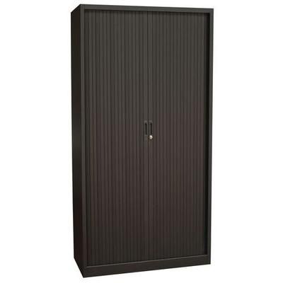 Armoire Rideaux 100 X 195 Cm Noir - Manutan Expert