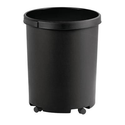 Corbeille Ronde 50l Noir - Vepabins