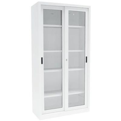 Armoire Mono P. Couliss Transp H2000xp450 Mm Gris L1000x - Manutan Expert