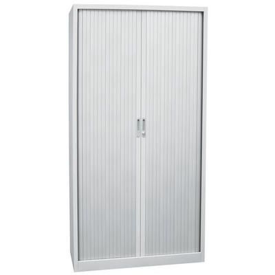 Armoire Rideaux 100 X 195 Cm Aluminium - Manutan Expert