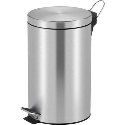 Poubelle Pour Sanitaire À Pédale 12l Inox Mat - V-Part
