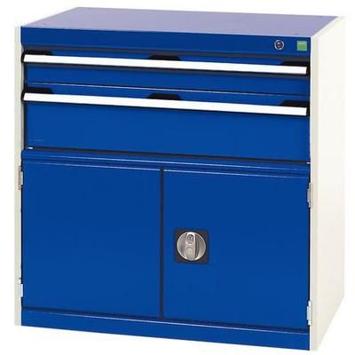 bott 1 armoire d'atelier à tiroirs bott sl-85 - hauteur 80 cm