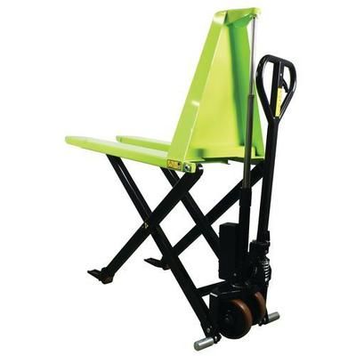 transpalette manuel ergonomique haute levée - capacité 1000kg - pramac