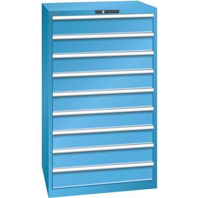 Armoire Bleu Clair 870x725x1450 Avec 9 Tir. 200kg - Lista