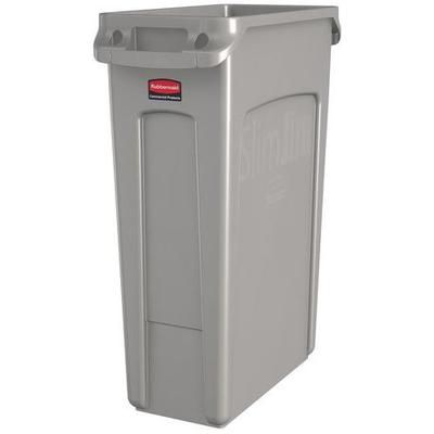Collecteur Slim Jim Avec Conduits D'aération 87 L Beige - Rubbermaid