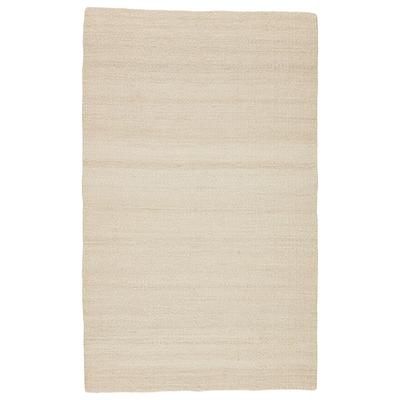 Jaipur Living Hutton Natural Solid White Area Rug (10'X14') - RUG138263