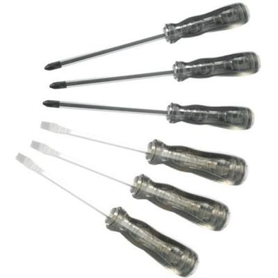 Jeu De 6 Tournevis A Frapper Acetate Fente Et Phillips - SAM