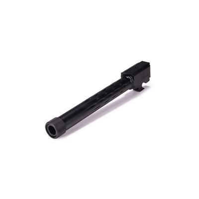 Faxon Firearms Sig Sauer P320 Fullsize Barrel Flame Fluted 1/2x28 Threaded 9mm 1-10 Twist 416-R SS Nitride Black 320B910NFLOQ-T