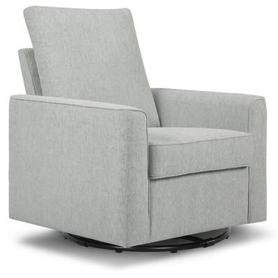 Million Dollar Baby Alden Swivel Glider - Feather Grey Weave