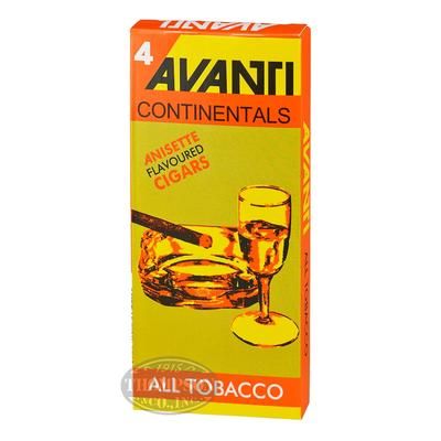 Avanti Continental Natural Cigarillo Infused - Pack of 40