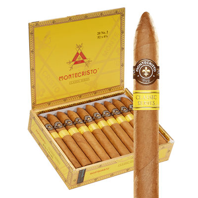Montecristo Classic Series No. 2 Torpedo Connecticut - Box of 20