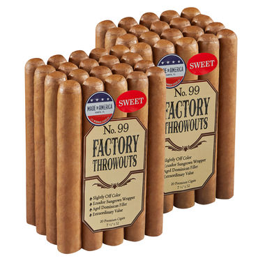 Factory Throw-Outs No. 99 Sun Grown Sweet Churchill 2-Fer - PACK (40)