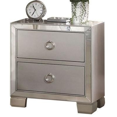 Voeville II Nightstand in Platinum - Acme Furniture 24843