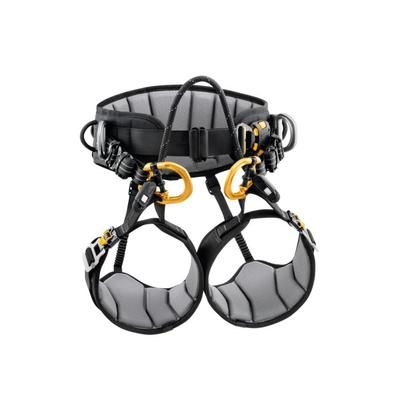 Petzl Sequoia Tree Care Seat Harness Black/Yellow 0 C069AA00
