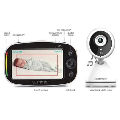 Summer Infant Baby Pixel Zoom HD 5.0 Inch High Definition Video Monitor