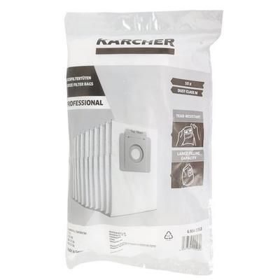 karcher 1 sac à poussière pour aspirateur kärcher t 7/1 et t 10/1 - lot de 10